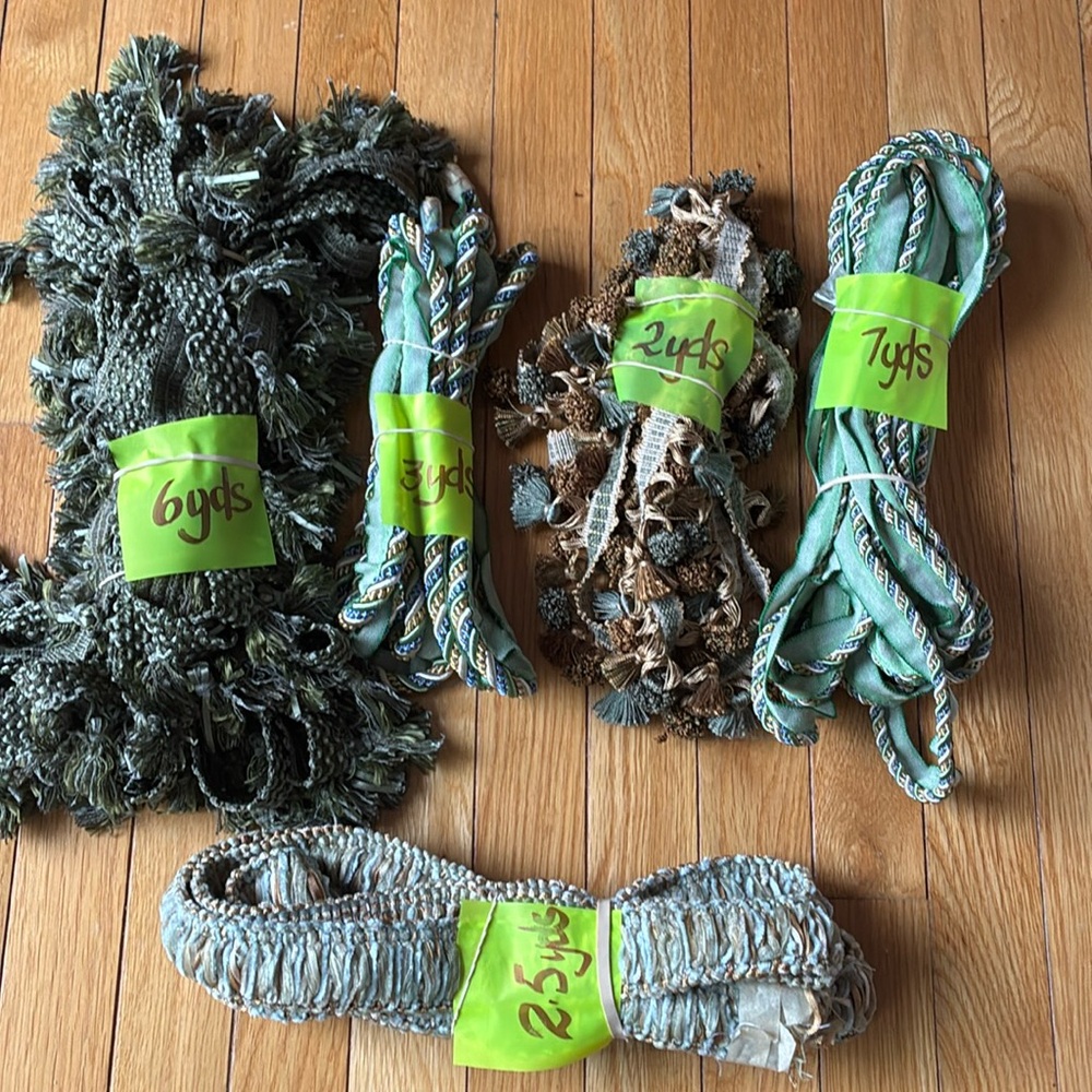 20 Yards Drapery Trim & Cushion Cording